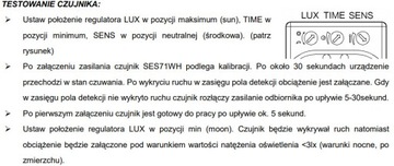 ДАТЧИК ДВИЖЕНИЯ СУМЕРКИ 360° МИКРОВОЛНОВАЯ РАБОТАЕТ СО СВЕТОДИОДОМ