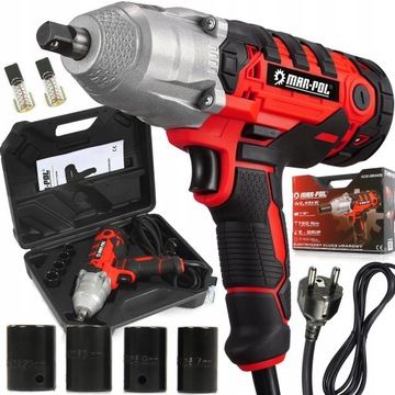 ЭЛЕКТРИЧЕСКИЙ УДАРНЫЙ КЛЮЧ, большие ГОЛОВКИ ДЛЯ КОЛЕСА 1/2