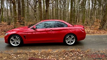 BMW Seria 4 F32-33-36 Cabrio 440i 326KM 2017 BMW Seria 4 440i Kabriolet head up 40 tys km jedyna w takim kolorze zamia, zdjęcie 15