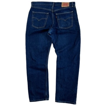 Spodnie Jeansowe LEVIS 502 02 38x32 Proste Dżins Jeans Męskie Denim