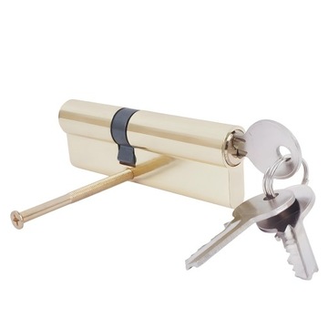 ДВЕРНАЯ ВСТАВКА, ЛАТУНЬ, A&B 40/55, ЦИЛИНДР, 3 КЛЮЧА