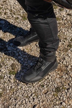 Krótkie buty motocyklowe Seca APEX Pro czarne 43 Do miasta Miejskie