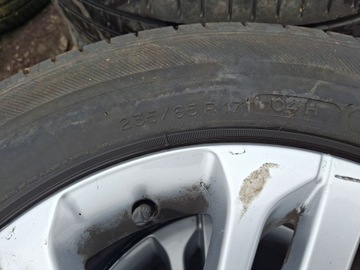 VOLVO XC60 XC90 KOLA RÁFKY HLINÍK 7,5X17 ET55 31429693 PNEUMATIKY MICHELIN