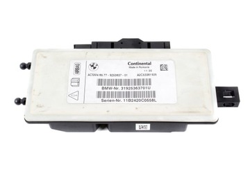 SENSOR MODUŁ PODUSZEK AIRBAG BMW / LIFT LCI 9253637