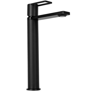 Bateria umywalkowa Rea Flip Black Wysoka 31 cm