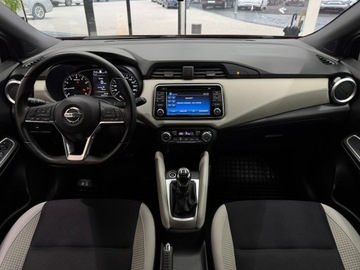 Nissan Micra V 0.9 IG-T 90KM 2017 Nissan Micra Tekna / Kamera 360° / LED / 1 właścic, zdjęcie 12