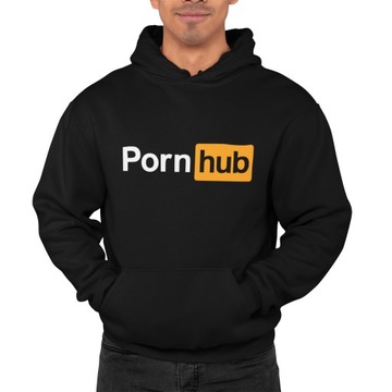 PORNHUB PORN HUB BLUZA MĘSKA Z KAPTUREM