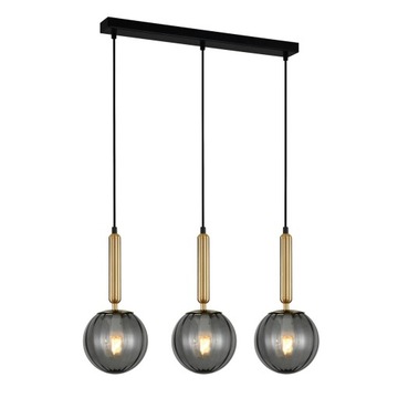 Lampa wisząca RAVENA PND-2324-3L BRO+SG Italux