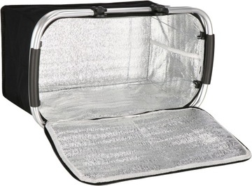 КОРЗИНА KETLIN ТЕРМОСКЛАДНАЯ КОРЗИНА ДЛЯ ПИКНИКА 30 Л ЧЕРНАЯ K00425