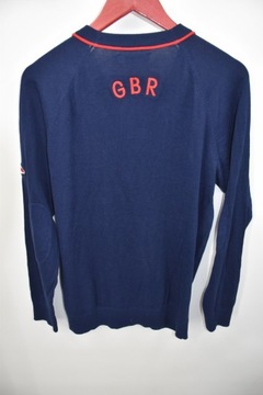 Adidas GB Great Britain sweter męski M kardigan