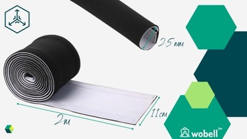 ОРГАНАЙЗЕР НАКЛАДКА КАБЕЛЯ КРЫШКА НА РЕЗКЕ-ВЕЛКРО ВМЕСТИТ МНОГО КАБЕЛЕЙ