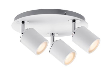 Paulmann plafon TUBE 3xGU10 IP44 - biały/chrom