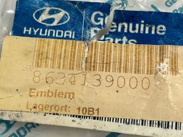 HYUNDAI SONATA ELANTRA LOGO ZNAK PŘEDNÍ 86341-39000