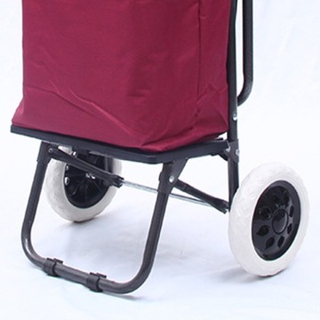 СУМКИ ДЛЯ ПОКУПОК ДЛЯ КОЛЯСОК С БЕЛЫМИ КОЛЕСАМИ 15,5 см