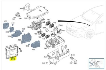 Sterownik Silnika ECU A1779008004 Nowy W205 C63