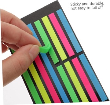 4шт флуоресцентные индексные наклейки неоновый осветитель красочные полосы
