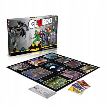 Gra planszowa Winning Moves Cluedo: Batman
