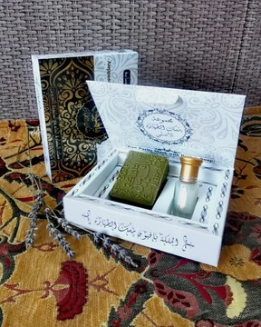 Mydło Aleppo&Olejek Purity Musk PAFION QUEEN 140g