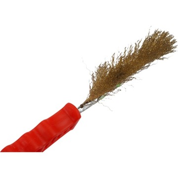 ПРОЧНАЯ ЛАТУННАЯ УЗКАЯ ПРОВОЛОЧНАЯ ЩЕТКА С ПРОЩЕЛЬМИ