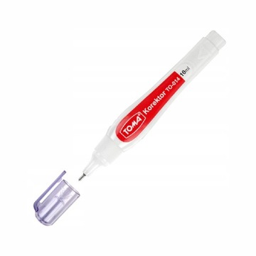 KOREKTOR w PŁYNIE - DŁUGOPIS, PISAK TOMA TO-014 - 10 ml - szkoła, biuro