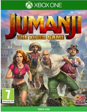 JUMANJI THE VIDEO GAME - FIZYCZNA PŁYTA - GRA DLA DZIECI - STAN BDB !!!