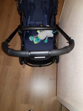 Nakładka skórzana na rączkę wózka Cybex Balios M wersja na zamek