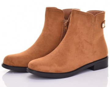 ЭЛЕГАНТНЫЕ КОРИЧНЕВЫЕ ЗАМШЕВЫЕ ЖЕНСКИЕ ВЕСЕННИЕ ТУФЛИ