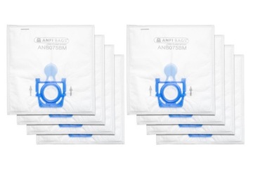8x Worki do odkurzacza Bosch AquaWash&Clean