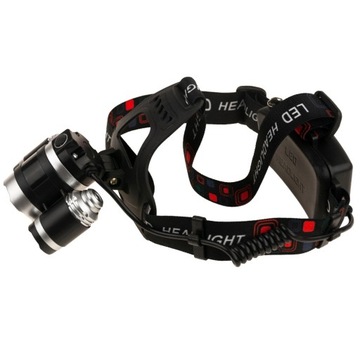 TG63200 СВЕТОДИОДНАЯ ФАРА ZOOM CREE XML T6 ПИТАНИЕ ФАР 2 батареи + 2