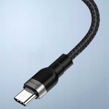 КАБЕЛЬ WOZINSKY ПЛЕТЕННЫЙ КАБЕЛЬ ДЛЯ ЗАРЯДКИ USB-C / USB-C PD 65 Вт 1 м