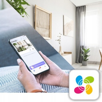 ЭЛЕКТРОННАЯ НЯНЯ КАМЕРА ПОВОРОТНАЯ WiFi 4Мп 64Гб