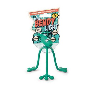 Lampka do książki Super Bendy zielona IF