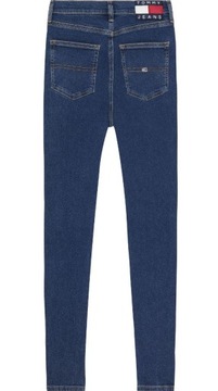 Tommy Jeans spodnie DW0DW16010 1BK niebieski 31/30