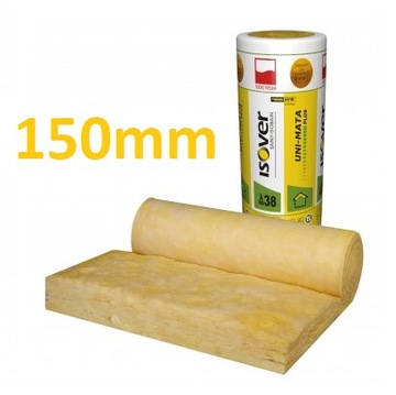 Wełna ISOVER 15cm UNI MATA PLUS (7,2m²) 0,038W/mK