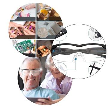 ЛУПА СВЕТОДИОДНАЯ ЛАМПА ДЛЯ ЧТЕНИЯ УВЕЛИЧИТЕЛЬНОЕ СТЕКЛО