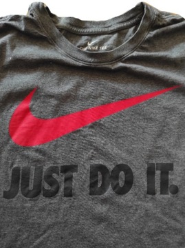 SZARA KOSZULKA NIKE TEE JUST DO IT R.L/XL