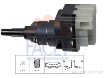 FACET 7.1229 ВЫКЛЮЧАТЕЛЬ ТОРМОЗНОЙ ЛАМПЫ
