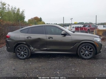 BMW X6 G06 2022 BMW X6 xDrive40i, 3.0l, od ubezpieczalni 3.0 Benzyna 335KM, zdjęcie 4