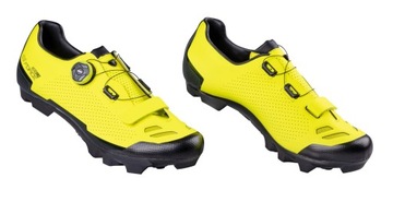 Buty rowerowe FORCE MTB HERO PRO, fluo 46