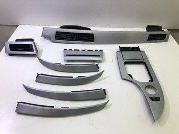 BMW E60 E61 LISTWY DEKOR ALUMINIOWE