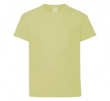 KOSZULKA DZIECIĘCA T SHIRT BLUZKA BAWEŁNA BEŻ 122