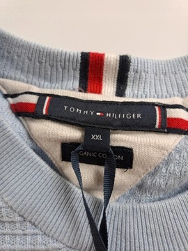 Sweter Męski Tommy Hilfiger Niebieski | Rozmiar XXL