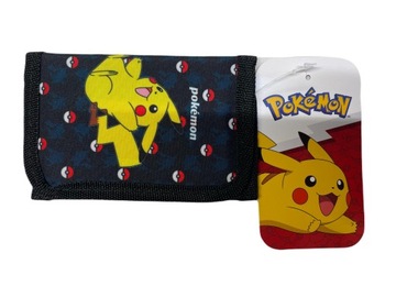 Кошелек POKEMON License, складной кошелек на липучке