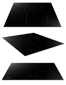 Встраиваемый комплект Samsung BLACK GLASS BESPOKE с отдельно стоящим холодильником