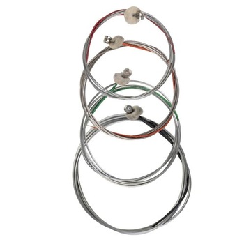 4-х частей бас-гитара - серебро,