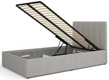МОССА мебель 12 120x200 мягкая кровать с ящиком для спальни C82 bm