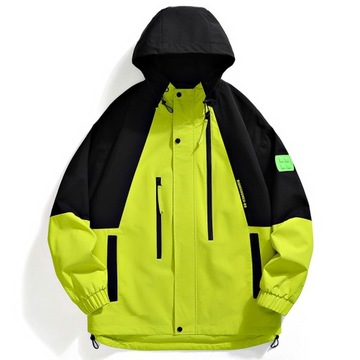 2023 New Hooded Jacket Men Breathable Outwear Male