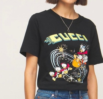 GUCCI x DISNEY - TSHIRT DAMSKI ORYGINALNY DUCK XS