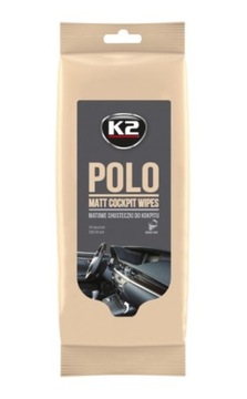 ŚCIERECZKI MATOWE DO KOKPITU 24szt POLO MATT WIPES CHUSTECZKI /K2/