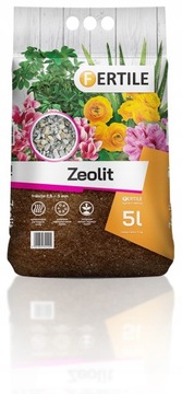 Цеолит хранит воду и минералы, натуральная добавка к почве и субстратам, 5л.